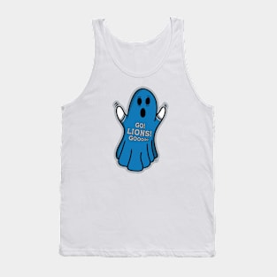 Ghost Detroit Lions Tank Top